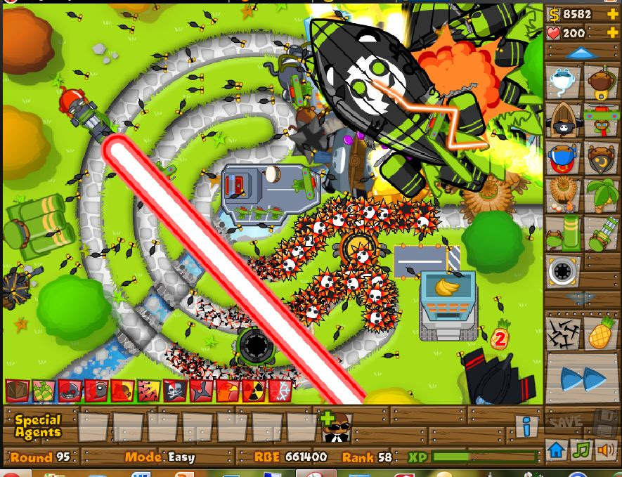 Play bloons tower defense 4 expansion game online at balloon game 