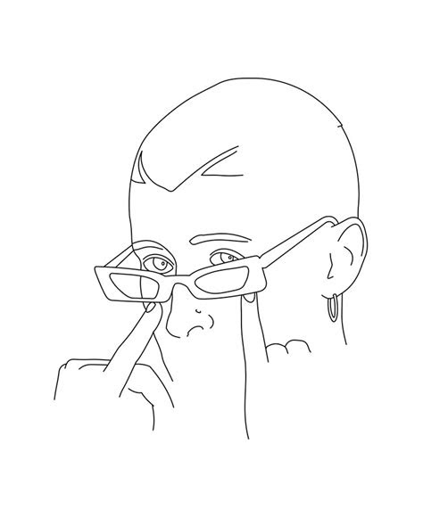  bad bunny coloring pages bad bunny on the cover of rolling stone