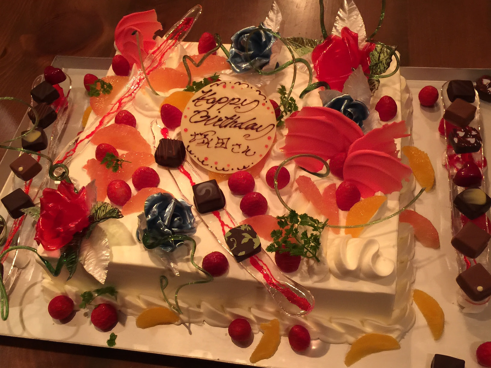 野菜ソムリエ上級プロnahoのベジフルタイムズ 塚田兼司さんの誕生日会