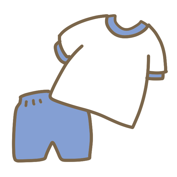 体操着のイラスト かわいいフリー素材が無料のイラストレイン