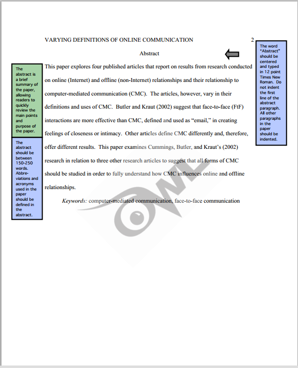 APA Sample Paper Purdue OWL - KINESIOLOGY - LibGuides at ...