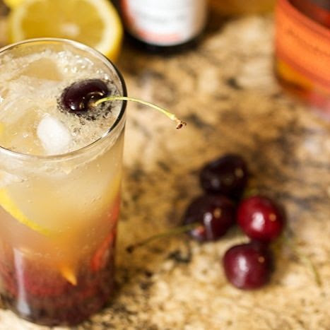 Cherry Bourbon Lemonade