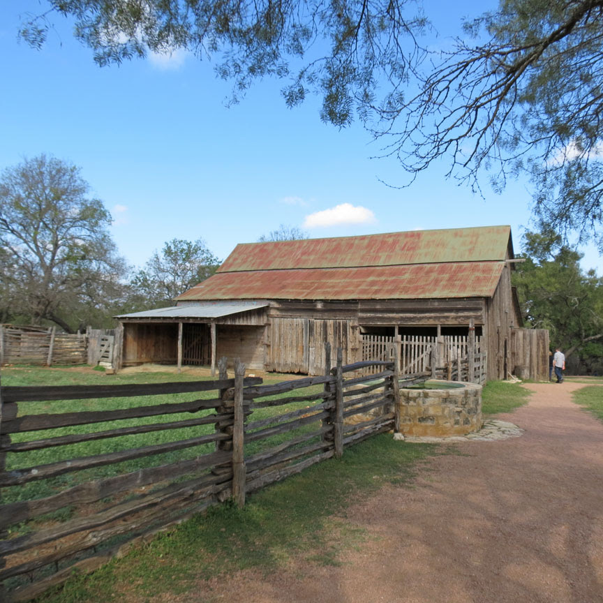 Farm Buildings, Sauer-Beckmann Farm, Texas Hill Country - Travel 