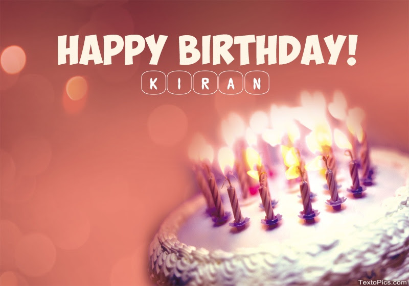 Download Happy Birthday Card Kiran Free