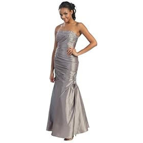 Strapless Junior Prom Dress Long Gown #21009