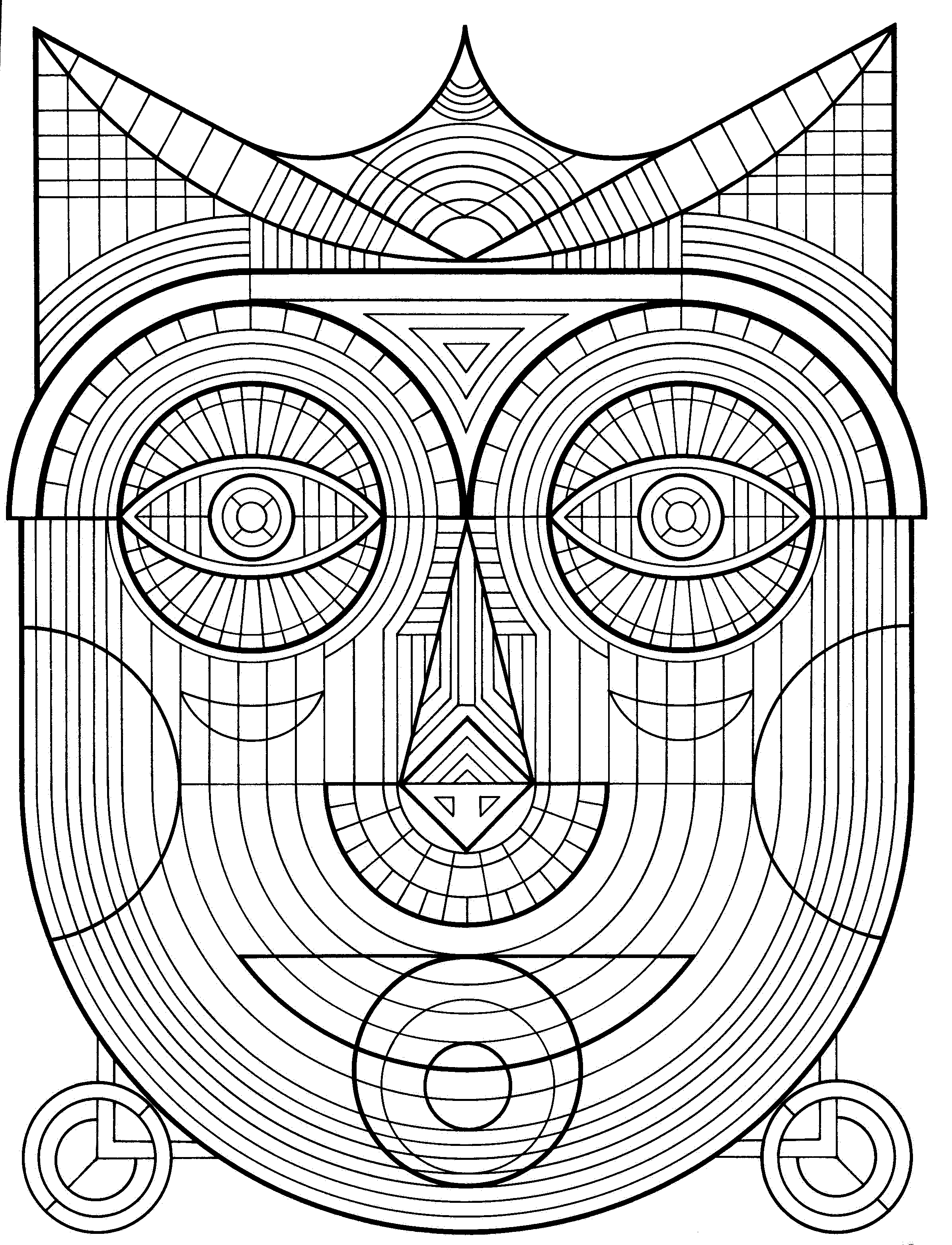 Free Geometric Animal Coloring Pages Kids Download Free Geometric Animal Coloring Pages Kids Png Images Free Cliparts On Clipart Library