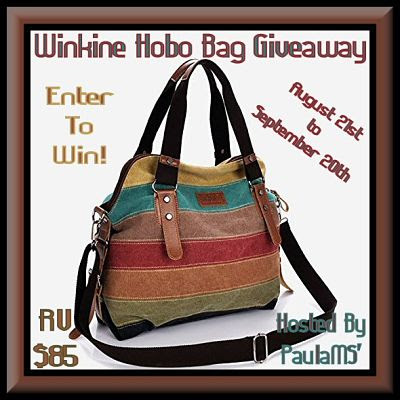 Enter To Win! This beautiful Winkine Hobo Bag in the #Giveaway before it ends 9/20