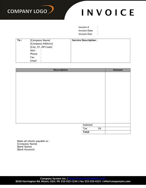Design your brand's logo … microsoft word 2010 invoice template invoice template ideas