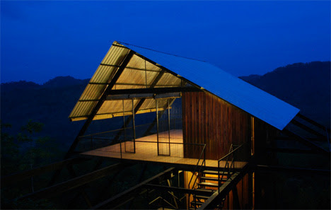 tree skimming bungalow in sri lanka