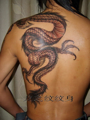 chinese dragon tattoo is way cooler than the western dragons unlike ...