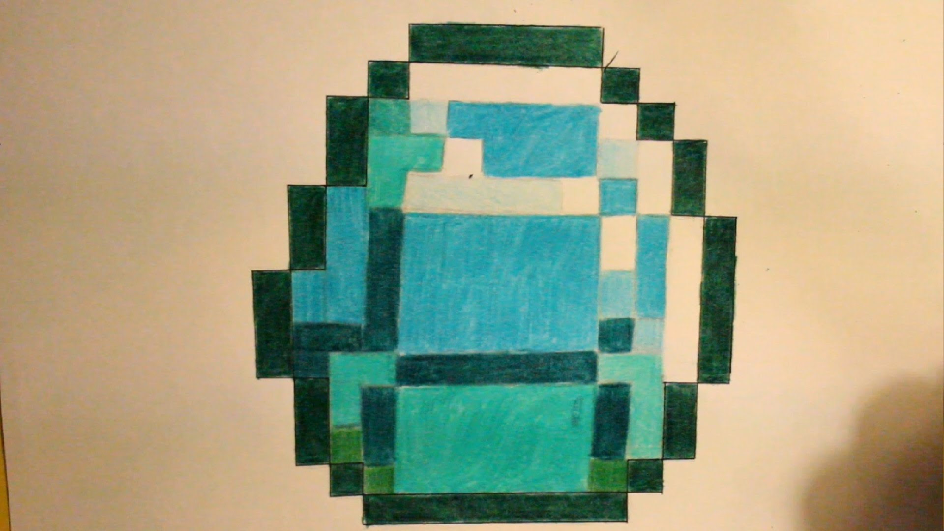 Minecraft Diamond Drawing at GetDrawings | Free download
