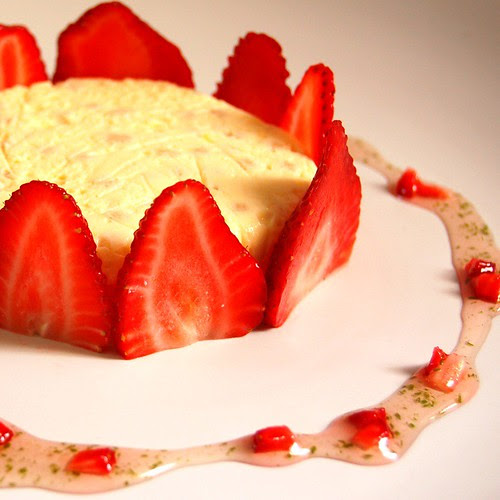 moghrabieh Custard with Kaffir Lime Leaf Syrup© by Haalo