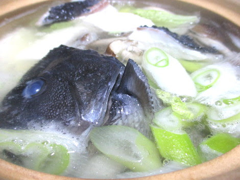 メジナの簡単レシピ メジナ鍋 魚料理の簡単 おいしいレシピ集
