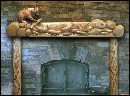 Fireplace Mantels Wood. Wood Fireplace Mantels,