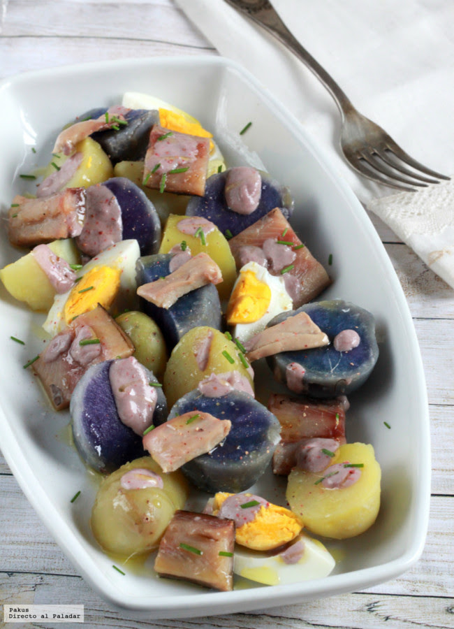 Ensalada Noruega De Arenque Patata