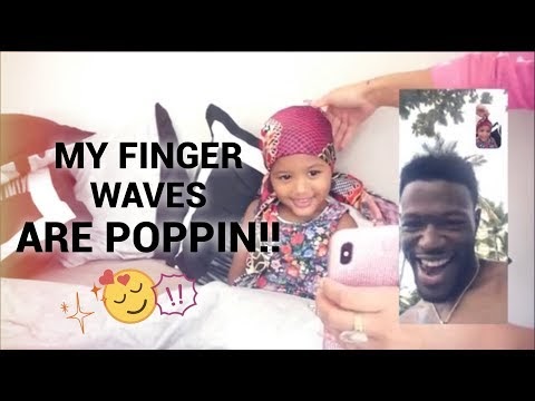 Top 2 Year Old Gets FINGER WAVES , viral!