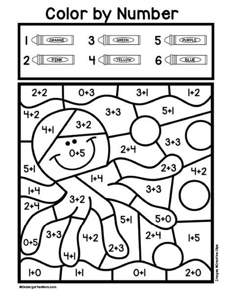 Webwe have created a range of color by number worksheets with a christmas theme. addition color by number worksheets kindergarten mom