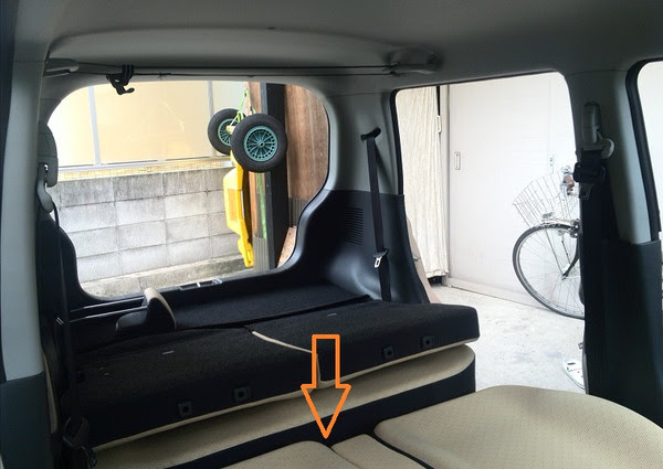 ラパン車中泊 ミニボートのヤズ太郎