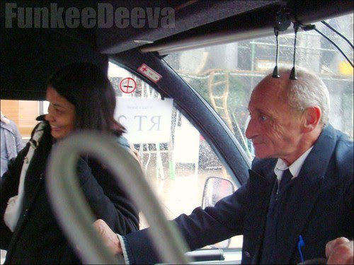OUR DRIVER FOR THE DAY