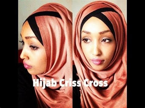 hijab criss cross le croise youtube