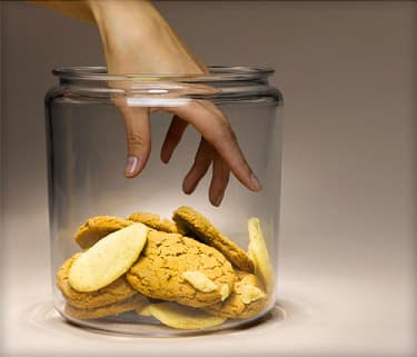 hand in cookie jar