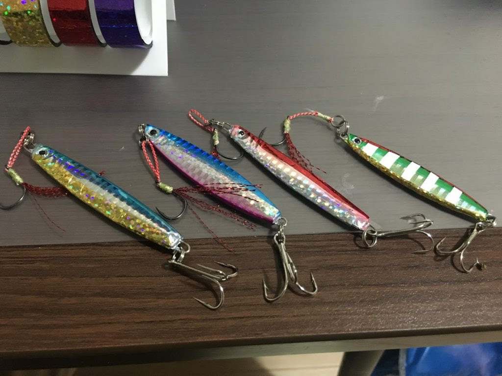 ダイソージグのジグロックとジグベイトの改造してみた
