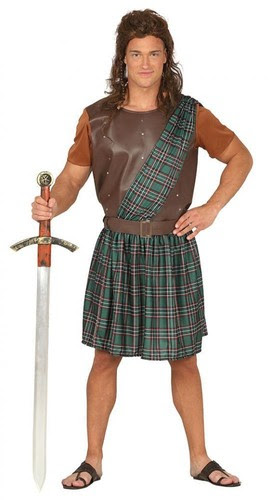 Abbigliamento E Accessori Per Carnevale E Teatro Costume William Wallace Braveheart Guerriero Scozzese Cierregastronomia