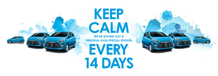 Try to win a Perodua Axia Special Edition by subscribing 