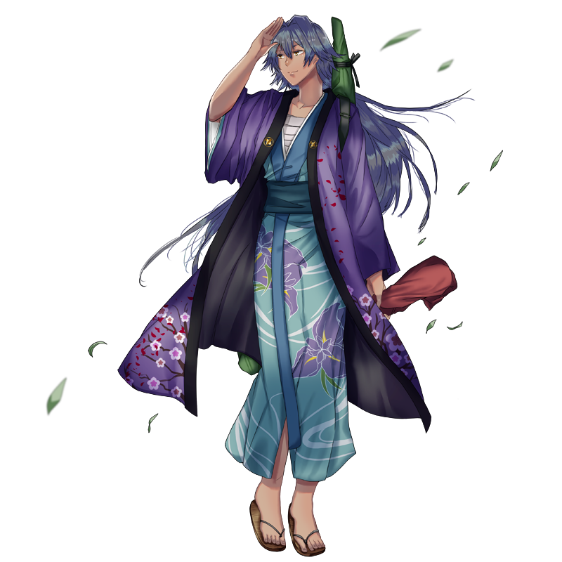鷹梅和装図 イラスト詳細 らっかみ
