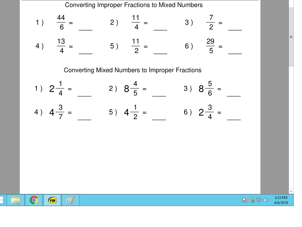 Sixth Grade Math - Ms. Ahmed