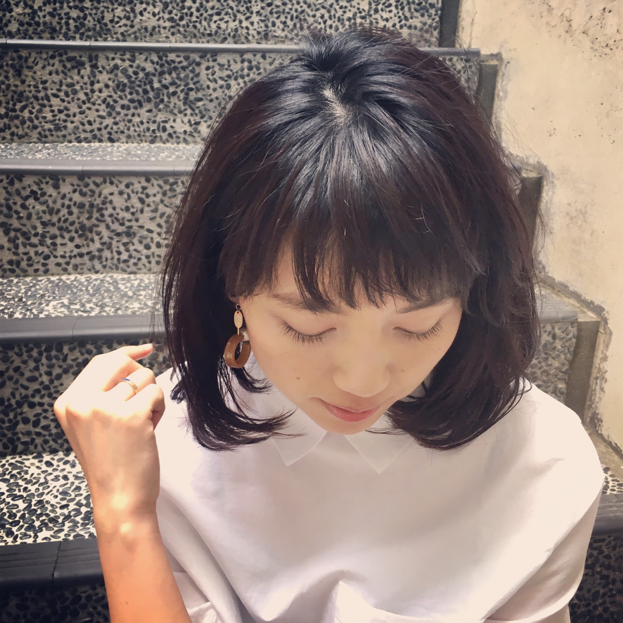 髪型 ３５歳からでもできる眉上前髪で個性をプラス Acqua