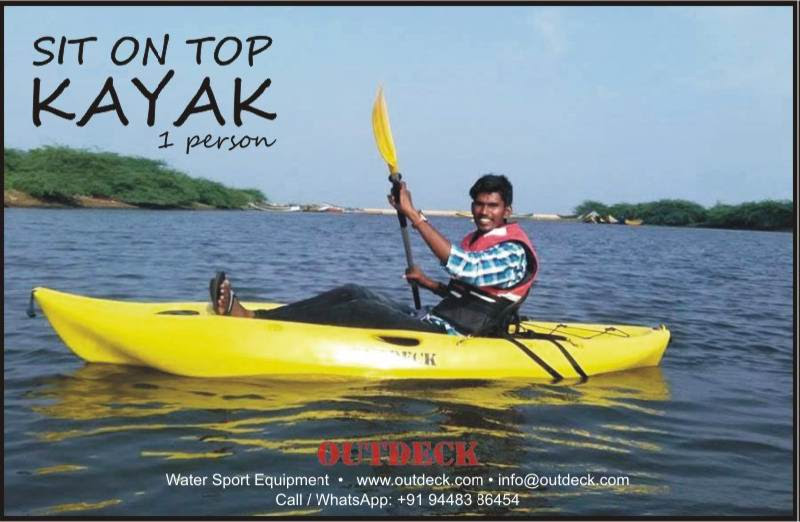 Buy TRIBORD Single Seater Rigid Kayak Online at Low Prices in India -  Amazon.in