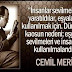 Cemil Meriç - Cemil Meriç'in Kitapları ve Hayatı : 13 haziran 1987 cemil meriç hayatı ve eserleri.