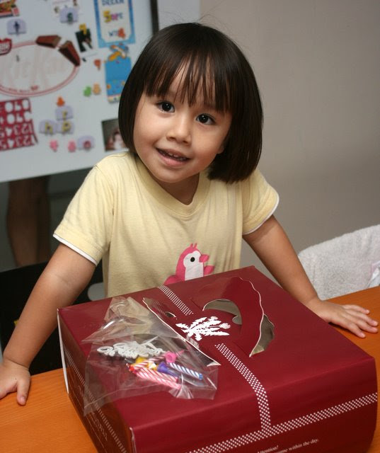 Happy birthday, Jolie! You're four!