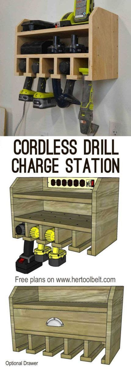 woodworking plans charging station