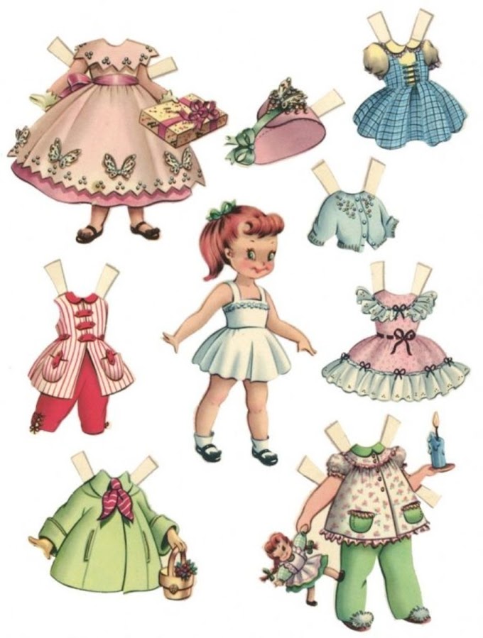 Paper Dolls And Clothes Printable Free