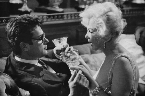Tony Curtis e Marilyn Monroe (Foto: Divulgação)