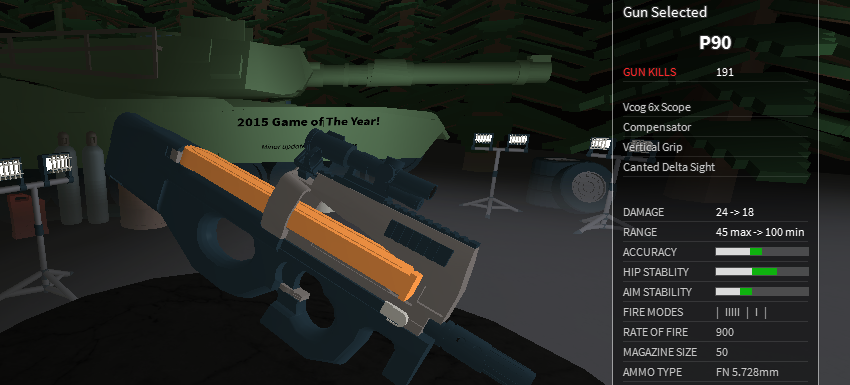 Weapons And Its Attachments I Use In Phantom Forces - now you re thinking that i m messed up in my thinking because of using a 6x scope in in a smg you re probably true with that one