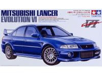 Tamiya 1/24 Mitsubishi Lancer Evolution VI (24213) English Color Guide & Paint Conversion Chart  - i0