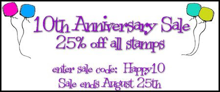 10th anniversary sale banner home page