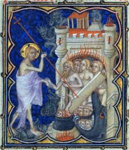 Post-Crucifixion Christ Releasing Selected Virtuous Souls From Hell