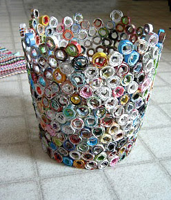 Recycled Mags Waste Paper Baskets