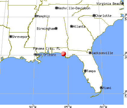 Panama City, Florida (FL 32401) profile: population, maps, real 