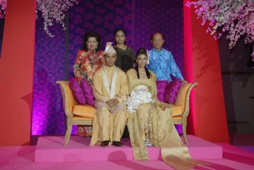 gambar kahwin mizz nina dan noh hujan