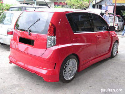 Perodua Myvi Widebody Kit