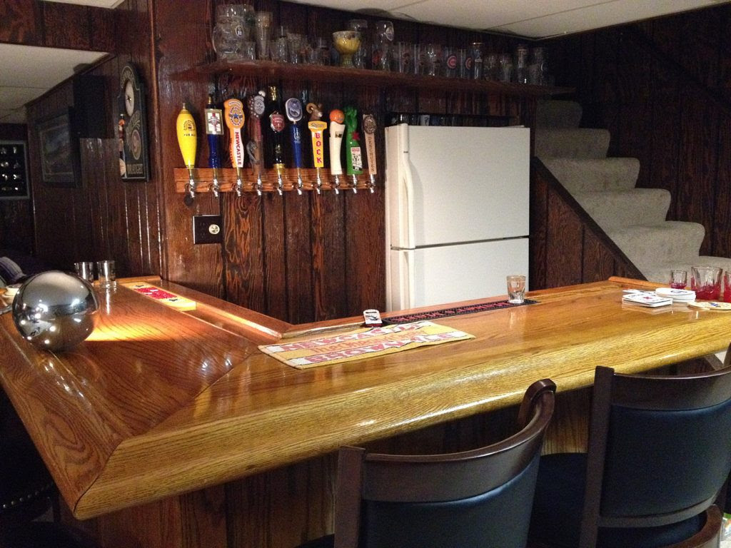 DIY - How To Build Your Own Oak Home Bar ~ John Everson