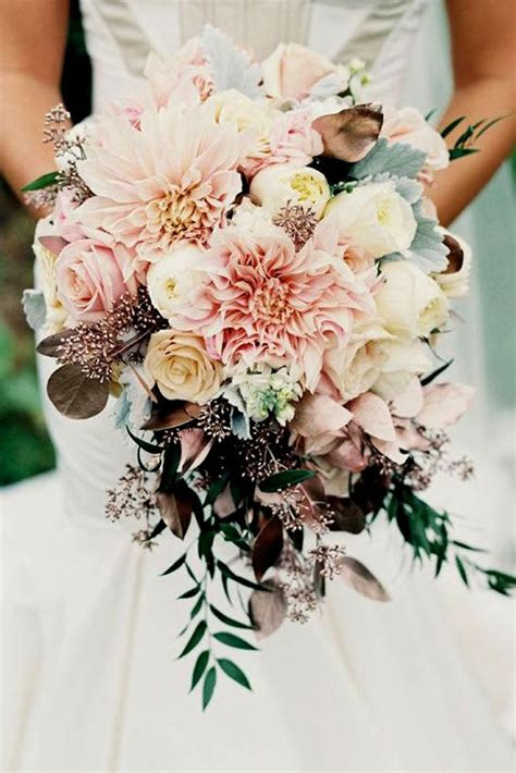 bohemian wedding bouquets totally chic