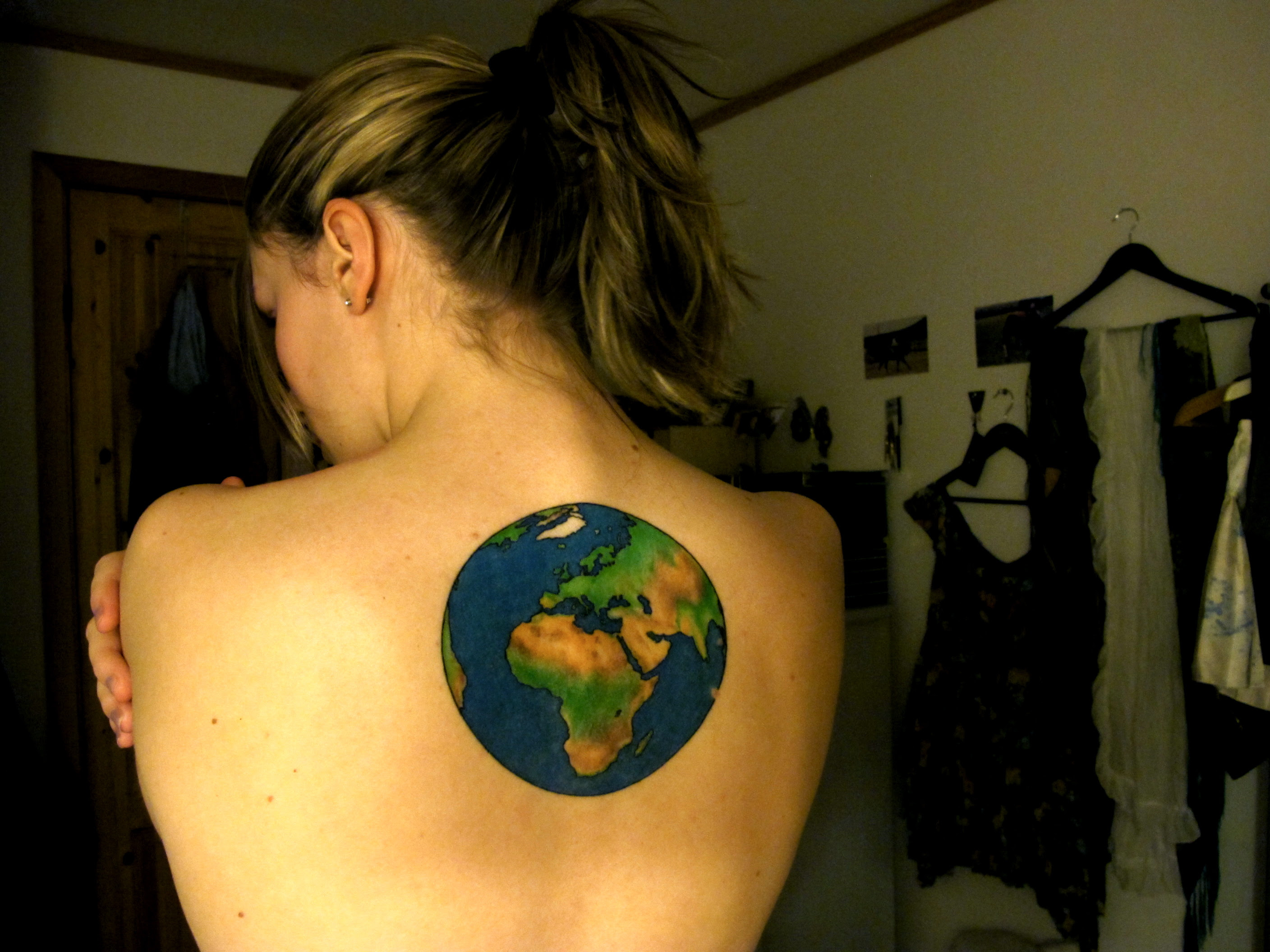 100’s of Earth Tattoo Design Ideas Pictures Gallery