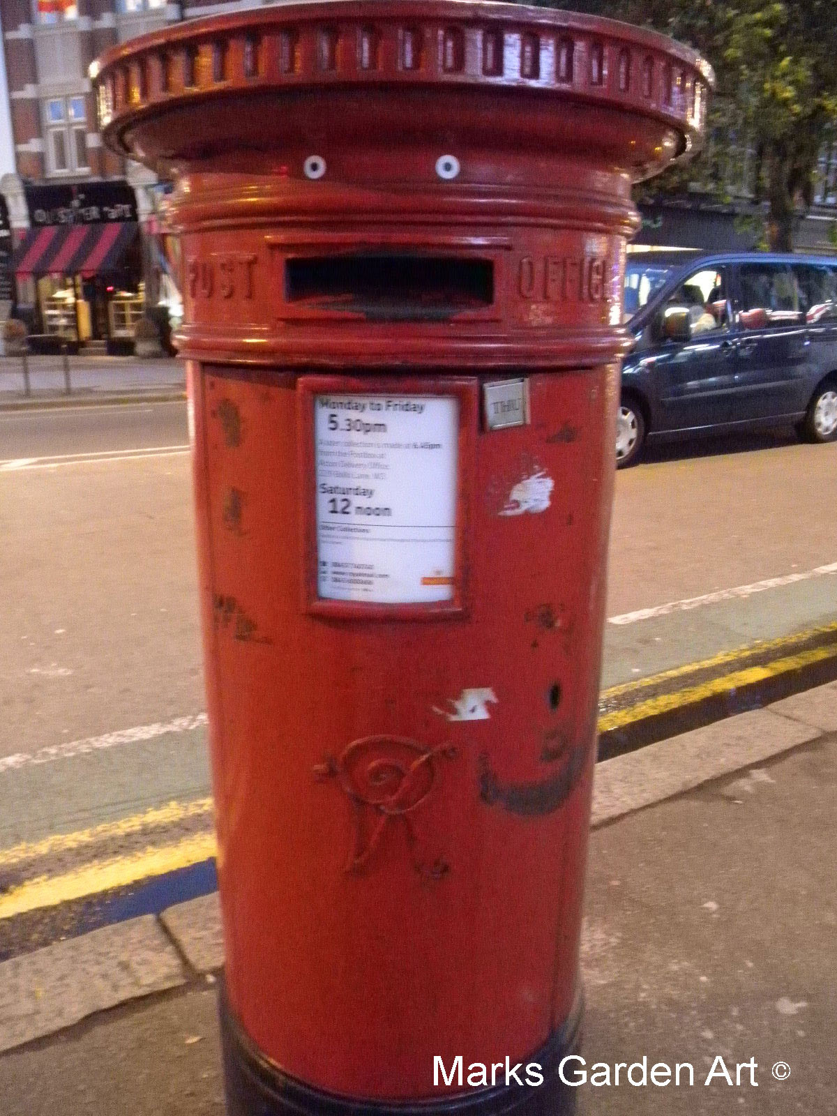 イギリスの郵便ポスト English Post Box Blog マークス ガーデン アート By ブリティッシュ クリエイティブ デザイン