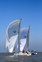 J/111s sailing Warsash Spring series
